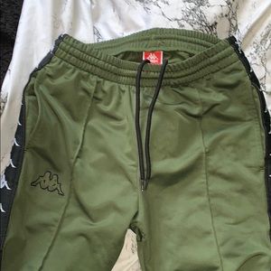 green kappa pants | size : XS | track/sweatpants